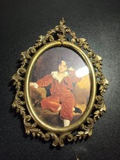 Ancien petit cadre photo ovale