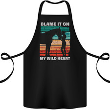 Tapis De Cheval Mon Cœur Sauvage Équestre En Coton 100% Bio