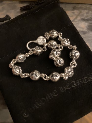 Bracelet fleur malte - fleur, chrome
