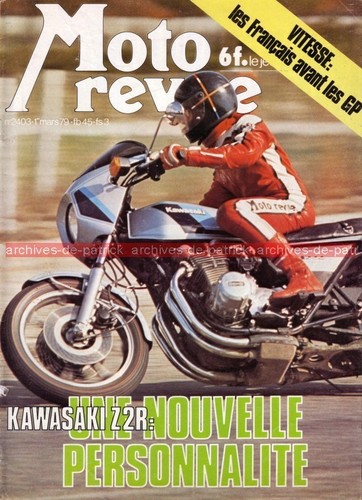 Moto revue 2403 kawasaki z1000 - kawasaki,
