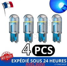 4 Ampoules Cob Led Verre T10