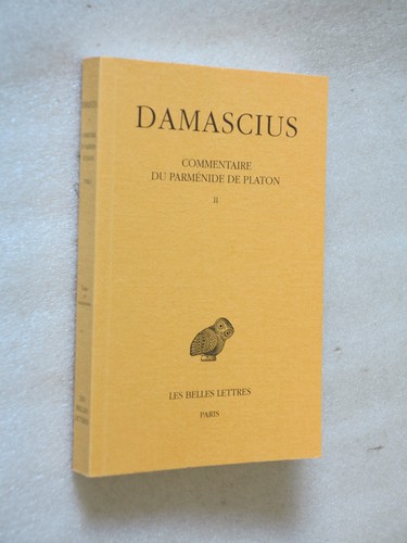 Damascius commentaire du - damascius,