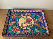 ancien plateau en faience