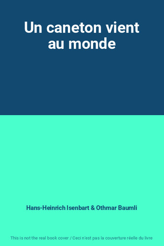 Caneton vient monde - un,