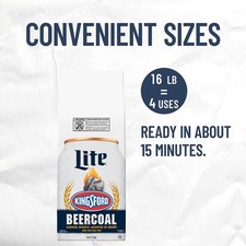 Kingsford Miller Lite Beercoal