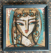 Artiste à identifier - Pastel