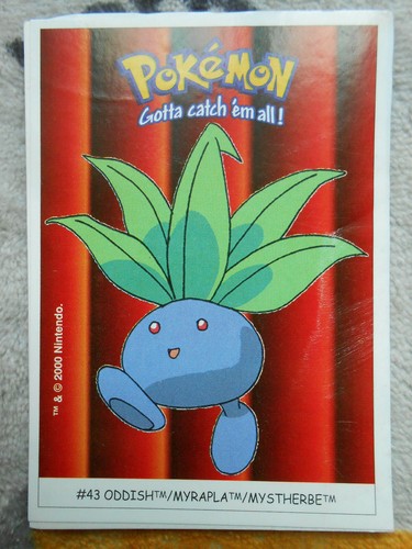 Mystherbe oddish 43 - /,