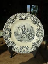 Assiette Boch Kéramis