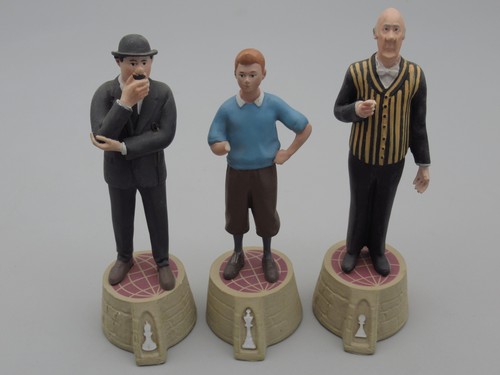 Jeu échec tintin 3 - jeu, d'échec
