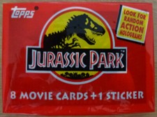 JURASSIC PARK 8 Trading Cards