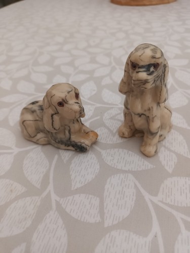 Figurine pierre chien - figurine,