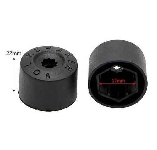 Cache ecrou roue - 1, vw
