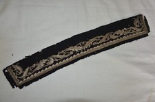 BRODERIE D'ADMINISTRATION PREFECTORALE-PAREMENT DE COL TUNIQUE DE PREFET  1872