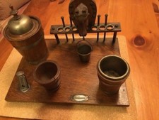 Wood tobacaco cigar holder