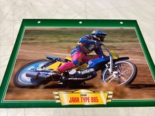 Jawa 500 Speedway type 855 2000 fiche carte moto passion collection Atlas