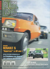 RETROVISEUR n°165 05/2002 RENAULT 5 LAGONDA RAPIDE MASERATI QUATTROPORTE