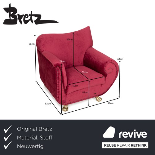 Bretz gaudi fauteuil - bretz, tissu