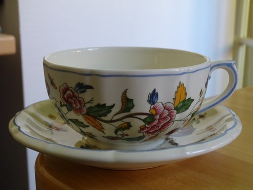 Gien faience tasse a - 1,