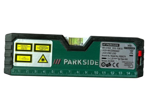 Parkside niveau bulle laser - parkside, à