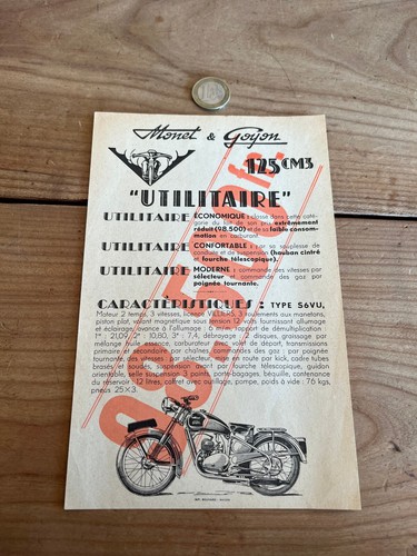 Brochure moto n328 monet - monet, &