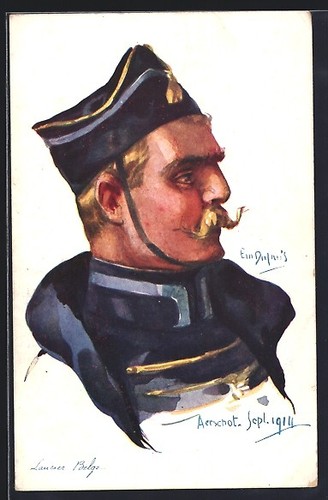 Carte postale artiste em - postale, d'artiste