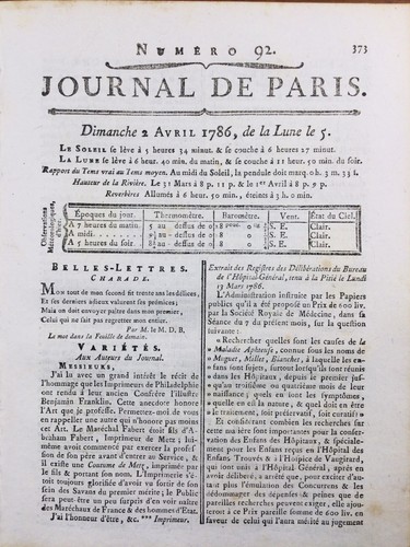 Benjamin franklin 1786 - franklin,