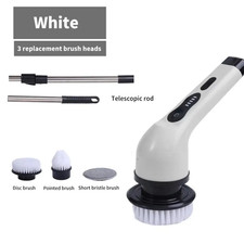 Brosse électrique rotative sans fil 9 en 1 nettoyage cuisine salle de bain WC