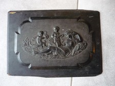 ancienne fresque en bois