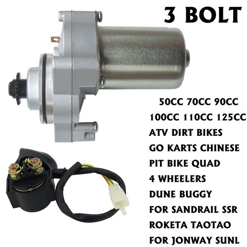 Bolt starter for - 3, 70cc