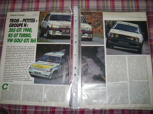 Essai course 205 gti - course..........205,