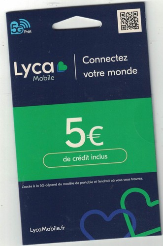 Lot lycamobile carte - lycamobile,