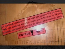 DECALCOMANIE POSE A L EAU 