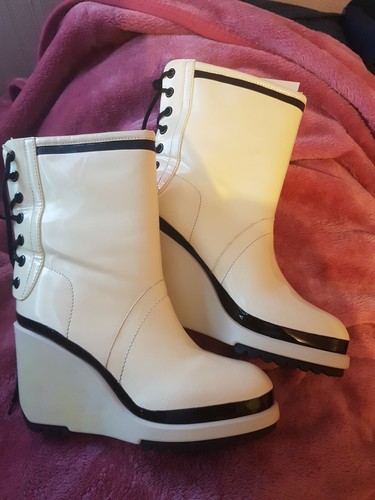 Bottes marc jacobs crème - bottes,