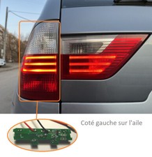 Kit de réparation Feu Arriere coté Gauche sur l'aile BMW X3 E83; OEM: 7162209