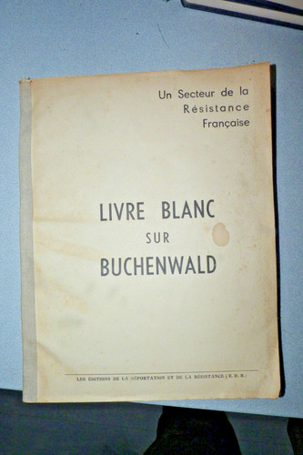 Livre blanc sur buchenwald - livre,