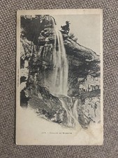 Old postcard CASCADE DE MORETTE