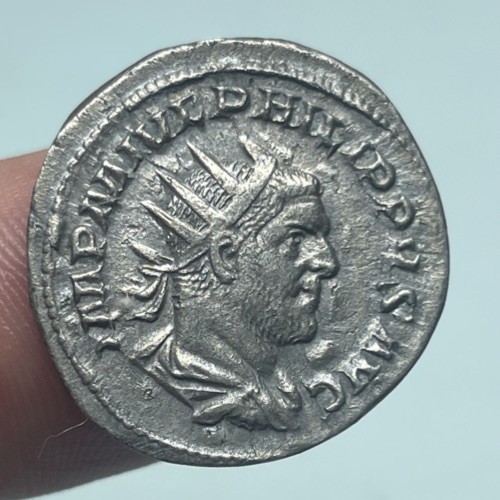 Monnaie romaine philippe 1er - philippe,