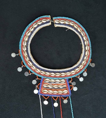 Collier africain massai - -,