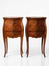 Paire tables de chevet bombes