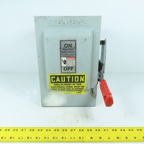 Siemens hnf361 30a non - 30a, non-fusible