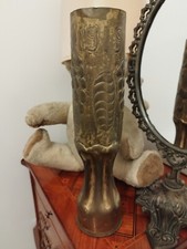 Douille D'obus 14/18 Décorée