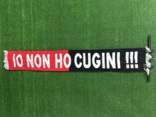Scarf MILAN IO NON HO COUSINI NO INTER Scarf Scarf Echarp Rare