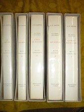 Sartre Jean-Paul : Oeuvres romanesques  5 vol.   Ill. W. Spitzer