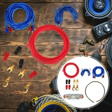 Kit Cablage Ampli Voiture D'installation D'amplificateur De Câblage