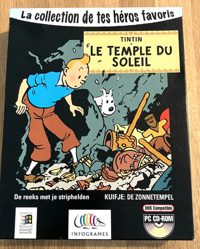 Jeu rom tintin le - pc,