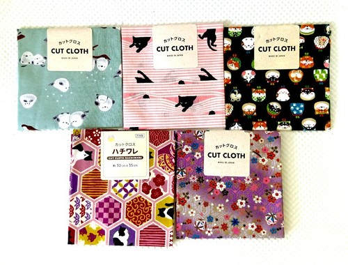 Lot tissus de coton - de, 5