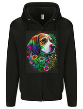 Un Sweat À Capuche Zippé