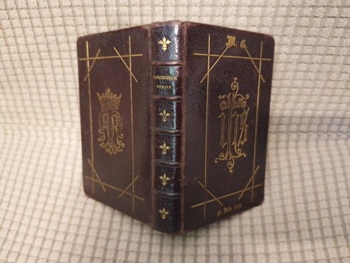1884 paroissien romain reliure - 1884, romain/reliure