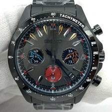 Montre SEIKO Monster Hunter Alatreon modèle 8T63-03E0 noire édition limitée