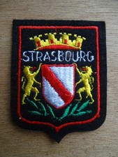 STRASBOURG Patch écusson